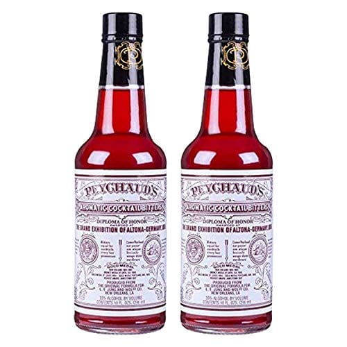 Peychaud's Aromatic Cocktail Bitters - 10 Ounce Bottle - PACK OF 2