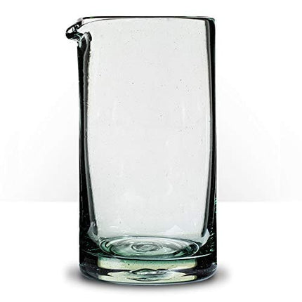 Piña Barware Handblown From Recycled Glass Cocktail Mixing Glass - 750mL / 26oz - Professional Bartending Commercial Glassware