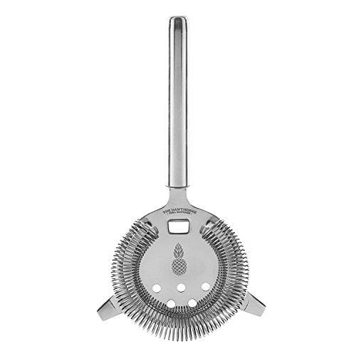 Piña Barware Stainless Steel Commercial Hawthorne Cocktail Bar Strainer