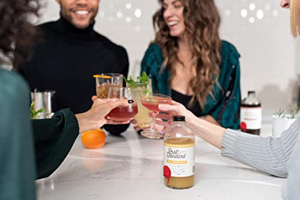 Pratt Standard Cocktail Company, Authentic Ginger Syrup for Cocktails, Non-Alcoholic Mixer , 16 Fl Oz , Pack of 1.