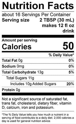 Pratt Standard Cocktail Company, Authentic Ginger Syrup for Cocktails, Non-Alcoholic Mixer , 16 Fl Oz , Pack of 1.