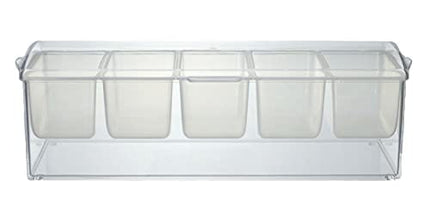 Prodyne On-Ice Condiment, 1-Pack, Clear