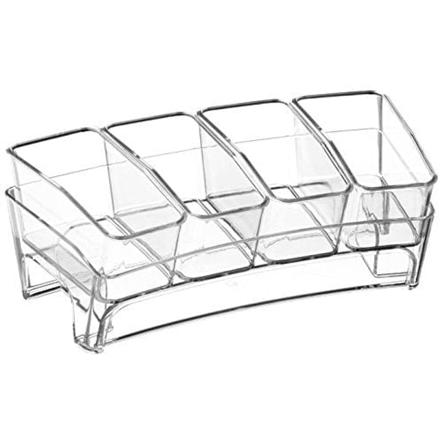 Prodyne SB-6 Condiment Bar On Ice, Clear