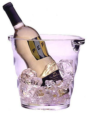 Prodyne Acrylic Wine Bucket, 4-Quart, Clear