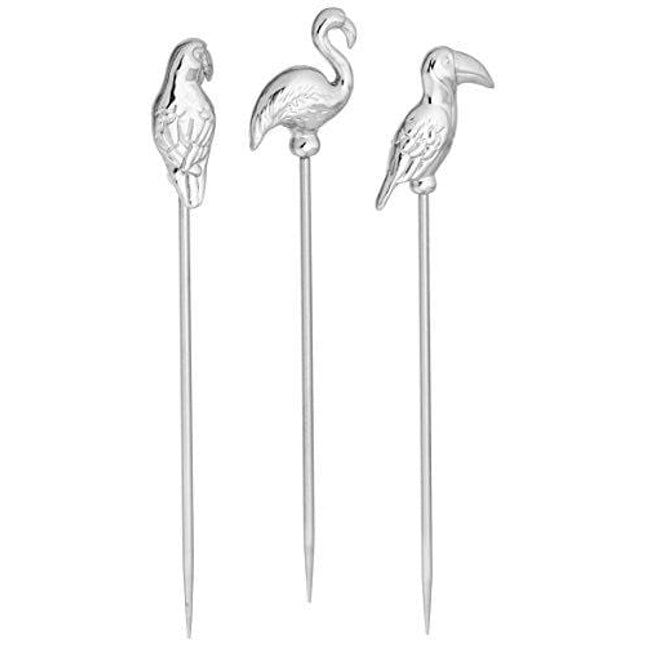 Prodyne Bar Birds Martini Picks (Set Of 6)