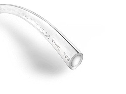 25 Feet - 5/16" ID 7/16" OD Clear Vinyl Tubing Food Grade Multipurpose Tube for Beer Line, Kegerator, Wine Making, Airline Tubing for Aquarium, Air Water Hose, Fuel Line by Proper Pour