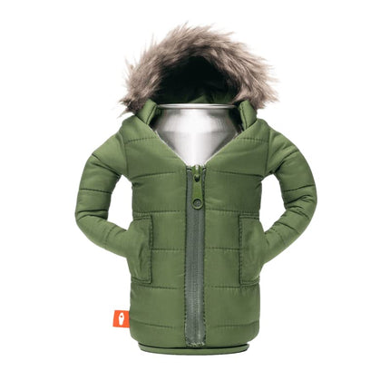 The Pahka Beverage Parka, Insulated Skinny Can Cooler