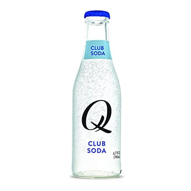 Q Club Soda, Premium Club Soda, 500 mL, 6 Bottles