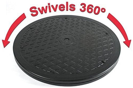 RAM-PRO 10-Inch Rotating Swivel Turntable - Lazy Susan – 65 Lbs. Capacity