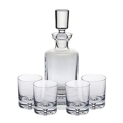 Ravenscroft Crystal Kensington Decanter Set. Handmade European Lead-free Crystal