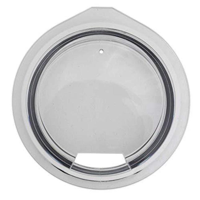 Stainless Steel Insulated Beer Mug: Real Deal Steel 20 Oz Beer Stein with Welded Handle and Clear Plastic Lid - Large Metal Tankard for IPA, Coffee, Tea - Double Walled Mugs for Hot or Cold Drinks (1)