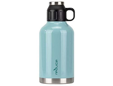Advanced Mixology Insulated Growler, 64 oz – Up to 60 Hours Cold – Vacuum Insulated, Large Capacity for Any Adventure – Dual Opening Leak-Proof Lid, Doubles as a Cup – Eucalyptus, Opaque Gloss
