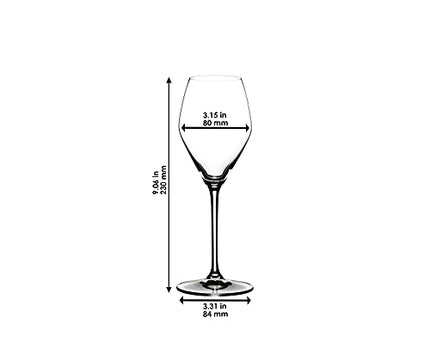 Riedel - 4411/55 Riedel Extreme Rose/Champagne Wine Glass, Set of 4, Clear