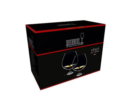 Riedel 6416/18 Brandy Glass, 2 Count (Pack of 1), Brown