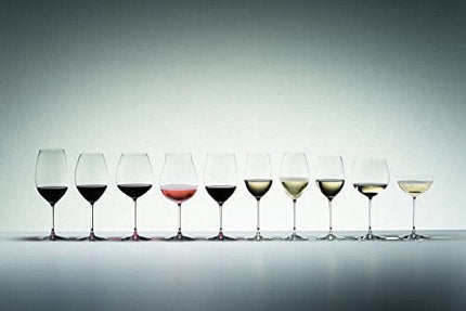 Riedel Crystal Glass Veritas Pinot Noir Wine Glasses, 2 Count (Pack of 1), Clear
