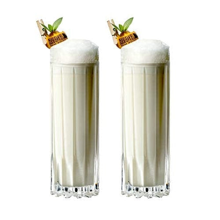 Riedel Drink Specific Glassware Fizz Cocktail Glass, 2 Count (Pack of 1), Clear