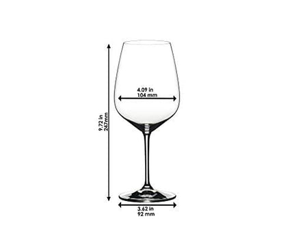 Riedel Extreme Cabernet Wine Glasses, Set of 4, Clear