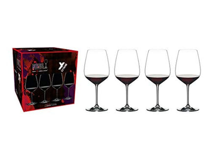 Riedel Extreme Cabernet Wine Glasses, Set of 4, Clear
