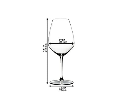 Riedel Extreme Shiraz Glass, Set of 2, Clear