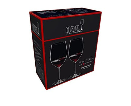 Riedel Veritas Cabernet/Merlot Glass, Set of 2, 22.05Fl oz
