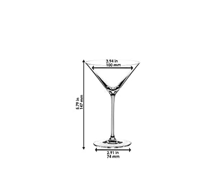Riedel VINUM Martini Glasses, Set of 2 - ,Clear
