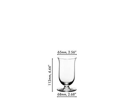 Riedel VINUM Whisky Glass, 2 Count (Pack of 1), Clear