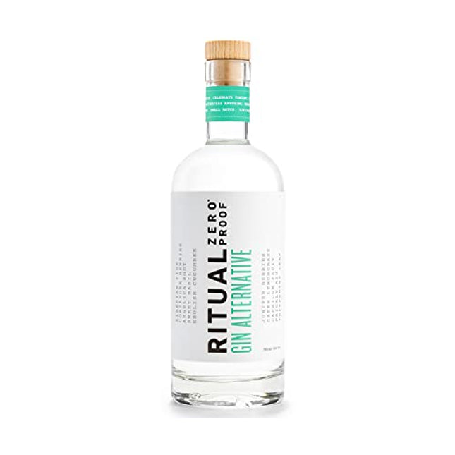 RITUAL ZERO PROOF Gin Alternative | Award-Winning Non-Alcoholic Spirit | 25.4 Fl Oz (750ml) | Zero Calories | Sustainably Made in USA | Make Delicious Alcohol Free Cocktails