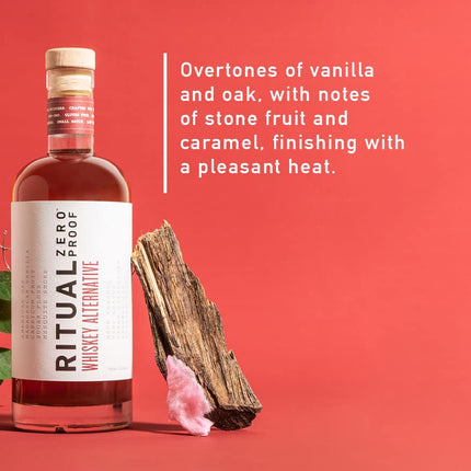 Ritual Zero-Proof Whiskey & Rum Alternatives | Award-Winning Non-Alcoholic Spirits | 25.4 Fl Oz (750ml) Each | Only 10 Calories | Keto, Paleo & Low Carb Diet Friendly | Alcohol Free Cocktails