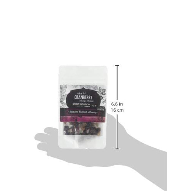 Rokz Cranberry Spirit Infusion Blend for Cocktails