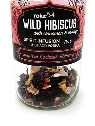 rokz Spirit Infusion Kit for cocktails - Wild Hibiscus