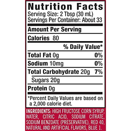 Rose's Grenadine, 1 L bottles (Pack of 12)