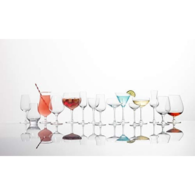 Schott Zwiesel Tritan Crystal Glass Barware Bar Special Whiskey Cocktail Nosing Snifter Glasses (Set of 6), 10.9 oz, Clear