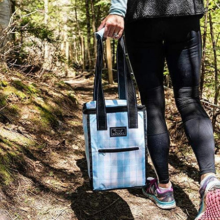 SCOUT Pleasure Chest Soft Cooler, 4 Bottle Wine Cooler Bag, Water Resistant Insulated Soft Cooler Tote with Zipper Closure (Multiple Patterns Available)