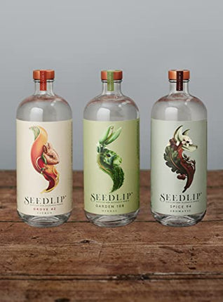 Seedlip Garden 108 & Spice 94 Bundle - Non-alcoholic Spirits | Herbal & Aromatic | Calorie Free, Sugar Free | Non-alcoholic Cocktails | 23.7fl oz (700ml) Each