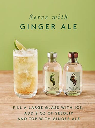 Seedlip Gift Box - Non-alcoholic Spirit | Garden 108 & Spice 94 | Herbal & Aromatic Flavour | Gifting Set | 2 x 20cl