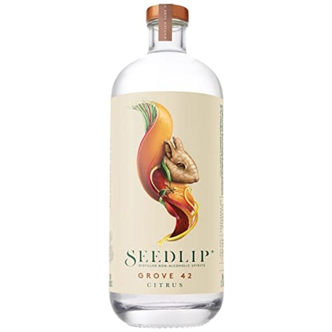 Seedlip Grove 42 - Non-alcoholic Spirit | Calorie Free, Sugar Free | Spirits Alternative | Alcohol Free Cocktails | 23.7fl oz (700ml)…