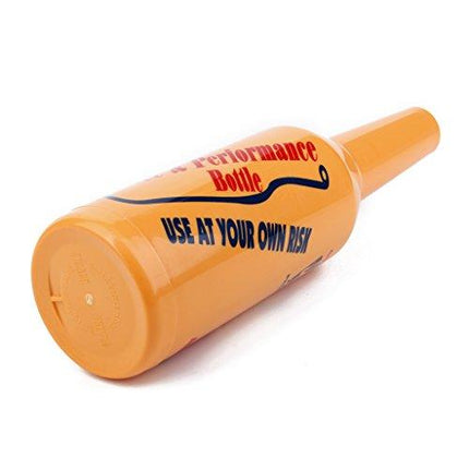 (2 Pack) Flair Bartender Practice & Performance Bottle, 3 inch x 11-1/5 inch - Orange