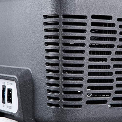 Setpower AJ30 32 Quarts Portable Freezer Fridge 12V Cooler, 0℉-50℉, DC 12/24V, AC 110-240V, Car Fridge Compact Refrigerator, for Truck, Van, RV Road Trip, Outdoor, Camping, Picnic, BBQ, Patio