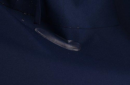 SEW UR LIFE Waterdrop Resistant 3 big Pockets Navy Waist Apron (2 SET) Kitchen Restaurant Bistro Cafe Bar Pub Cake Shop Bakery Unisex Half Aprons for Chef, Baker, Servers, Waitress, Waiter