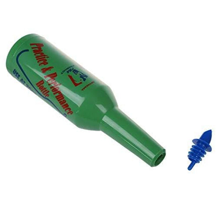 Shumo 2 Pcs Flair Bartender Bartending Practice Bar Pub Bottle Wine Cocktail Shaker - Green & Blue