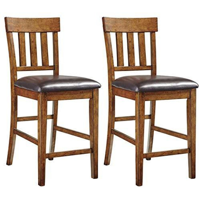 Signature Design by Ashley Ralene Counter Height Bar Stool, Medium Brown