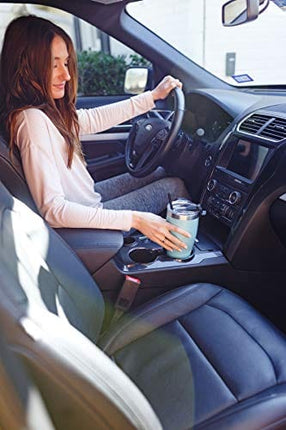 Simple Modern Slim Cruiser Tumbler with Clear Flip Lid and Straw Insulated Travel Mug Stainless Steel Water Bottle, 22 Ounce, Blush