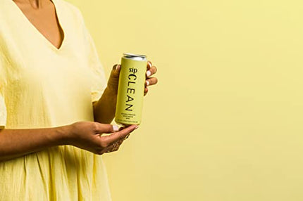 SipClean Low Alcohol White Wine .5% 4 Pack- No Added Sugar Sparkling Non Alcoholic Wine