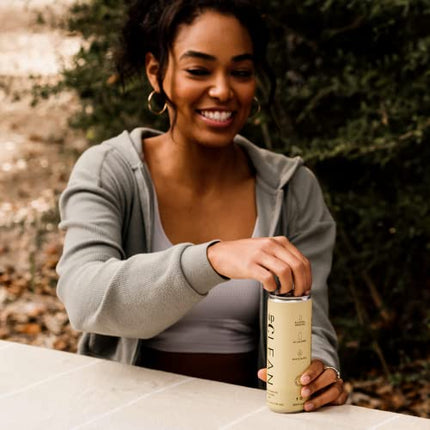 SipClean Low Alcohol White Wine .5% 4 Pack- No Added Sugar Sparkling Non Alcoholic Wine