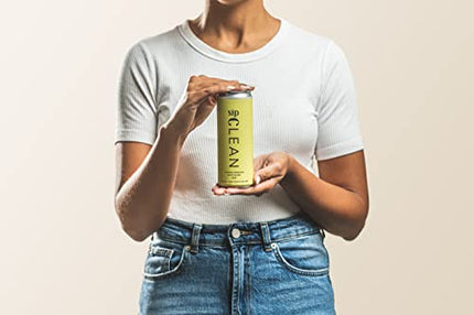 SipClean Low Alcohol White Wine .5% 4 Pack- No Added Sugar Sparkling Non Alcoholic Wine