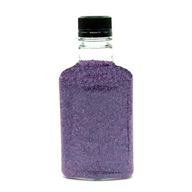 Snowy River Purple Cocktail Sugar - Kosher Certified Naturally Colored Purple Cocktail Rimmer (6oz Bottle, Medium Crystal)