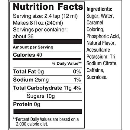 SodaStream Cola, 14.8 Fl Oz (Pack of 4)