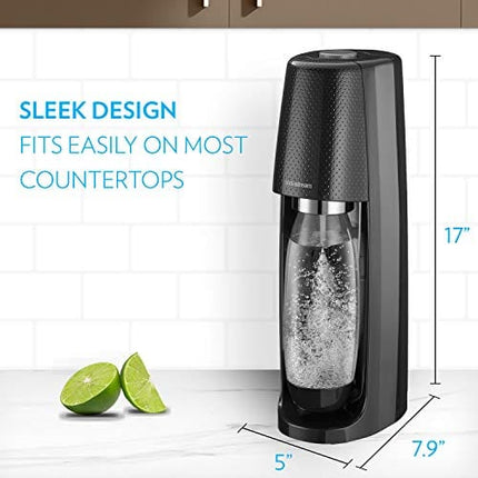 SodaStream Fizzi, Sparkling Water Maker, Black