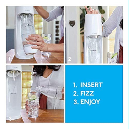 SodaStream Fizzi, Sparkling Water Maker, Black