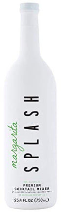 SPLASH Margarita Premium Cocktail Mixer| 25.4 Fl Oz Total | Low Sugar and Low-Calorie Non-Alcoholic Cocktail Mixer | Gluten Free, Keto-Friendly
